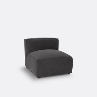 Modulaire bank, getextureerde stof, Seven