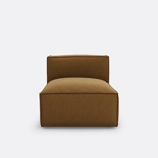 Modulaire bank, getextureerde stof, Seven