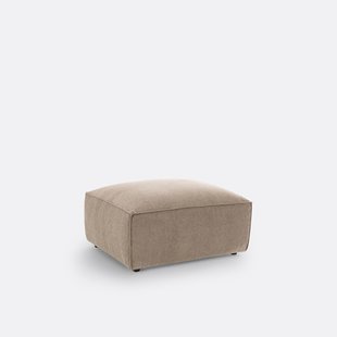 Poef in getextureerde stof, Seven