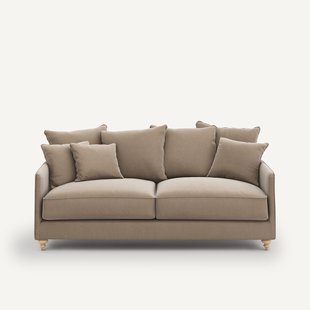 Omvormbare 3-zits fluwelen zetel, Lazare