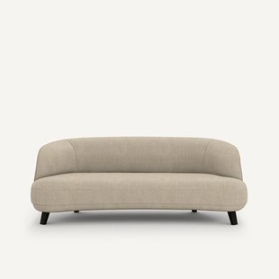 3-zitsbank van chambray linnen, Rosebury design E.Gallina