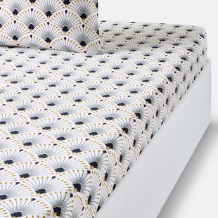 Hoeslaken in satijnkatoen, Pawica