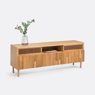 TV-meubel van eikenhout en fineer, Bilbao