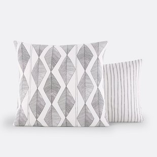 Kussensloop in gewassen katoen, Assane