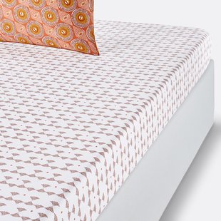 Hoeslaken in katoen, Summer Wax