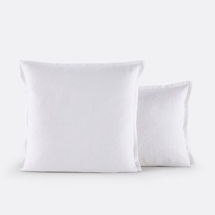 Kussensloop in gewassen linnen Linot