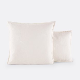 Kussensloop in gewassen linnen Linot