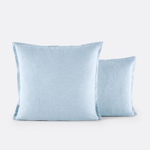 Kussensloop in gewassen linnen Linot