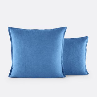 Kussensloop in gewassen linnen Linot