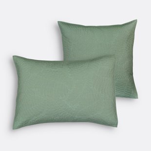 Kussenhoes in perkalkatoen, Tropical