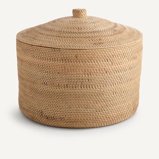 Mand in rotan en gevlochten bamboe, Mirella