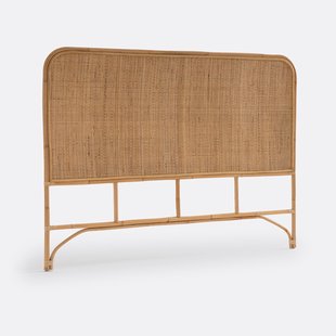 Hoofdbord in gevlochten rotan, Ladara