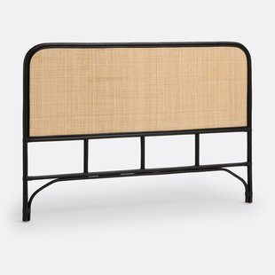 Hoofdbord in gevlochten rotan, Ladara