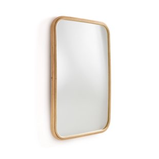 Rechthoekige spiegel in rotan 60x90 cm, Nogu