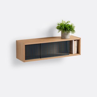 Wandkastje in eikenhout, Lazeria