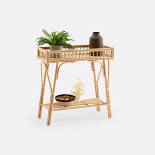 Console in rotan en bamboe, Nyla