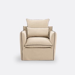 Fauteuilhoes, dik linnen, Odna