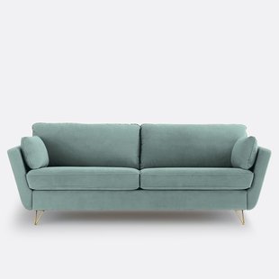 4- of 5-zits velours slaapbank Topim