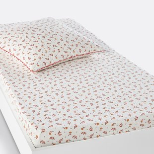 Hoeslaken in gewassen katoen, Sabana