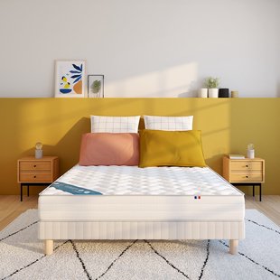 19 cm stevig schuimmatras + lattenbodemset