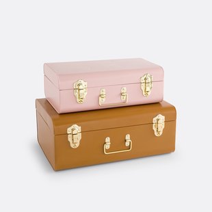 Set van  metalen koffers, Masa