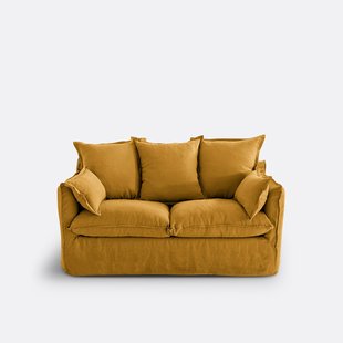 Bank 2-, 3-, 4- of 5-zits, in kreukellinnen, Odna