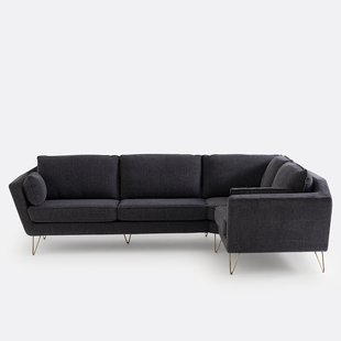 XL hoekbank in polyester, Topim