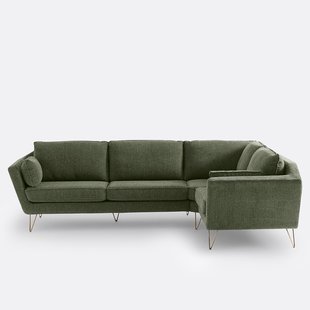 XL hoekbank in polyester, Topim