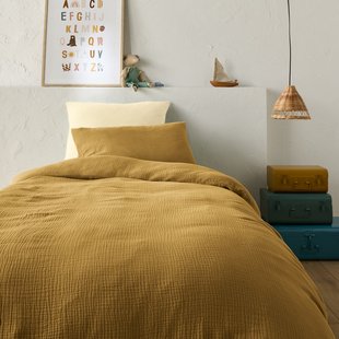 Effen dekbedovertrek in tetra, kinderen, Kumla