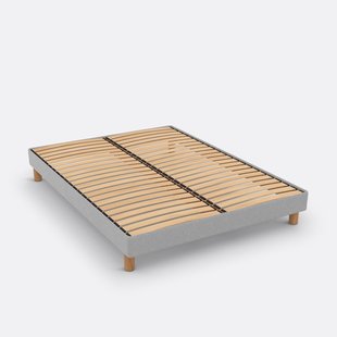 Onbedekte bedbodem met 22 flexibele latten
