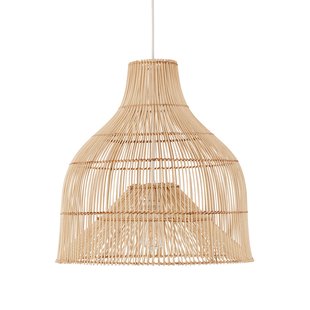 Hanglamp in gevlochten rotan, Kaptilo