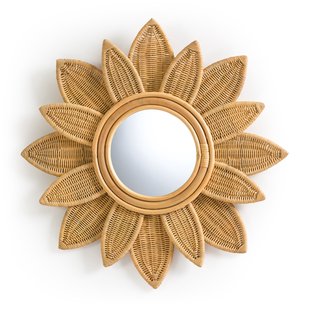 Spiegel in rotanØ60 cm, Nogu