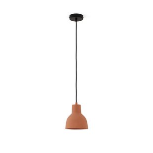 Hanglamp in beton, terracottaØ16 cm, Arida