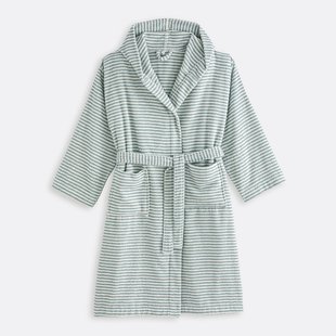 Badjas met kap in bouclé badstof 400 g/m², Malo