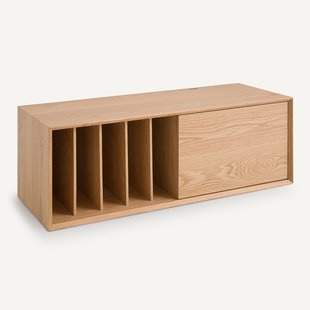 Kast voor vynylplaten B110 x D42 cm, Archivita XL