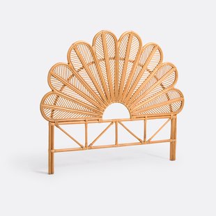 Hoofdbord in rotan, Paoni