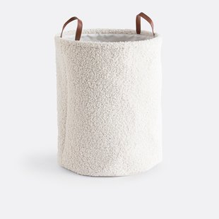 Linnenmand in bouclette, Boklio