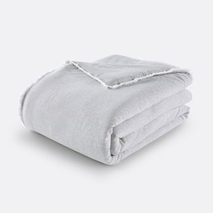 Beddensprei in katoen linnen, gematelasseerd, Celtina