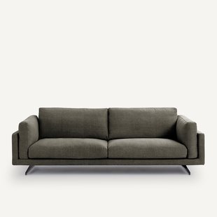 Bank 3- of 4-zits, van katoen en linnen, CÉSAR