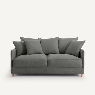 Compact omvormbare bank in katoen/linnen, Lazare