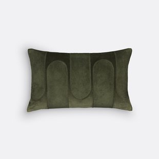 Rechthoekige kussenhoes in fluweel, Brimo