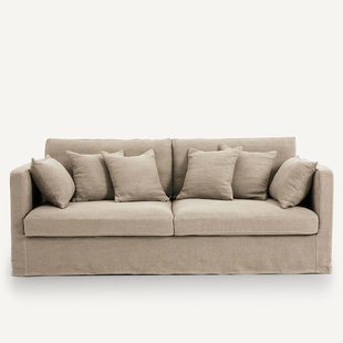 Bankhoes in dik stonewashed linnen, Neo Kinkajou