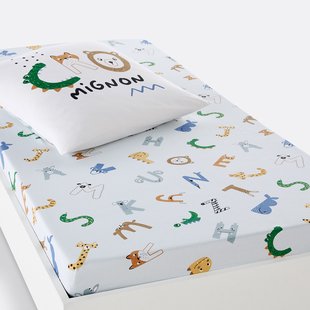 Hoeslaken in katoen, voor kinderen, Cro Mignon