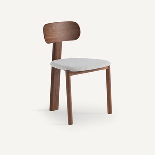 Stoel in bouclette, design E. Gallina, Marais