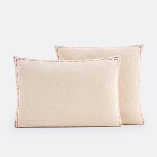 Kussensloop tweezijdig tetra/linnen , Thesari