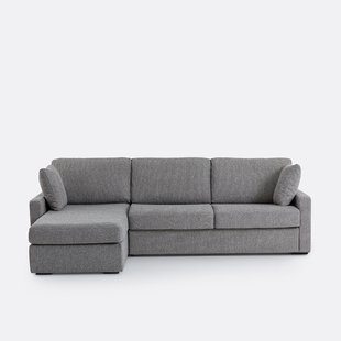 Gestructureerde mêleee hoekbank, schuim, Timor