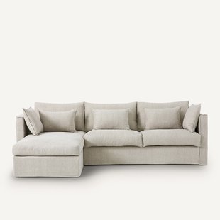 Omvormbare hoekbank. katoen/linnen, Camille