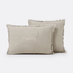 Op maat gemaakte kussenhoezen van puur linnen Linange