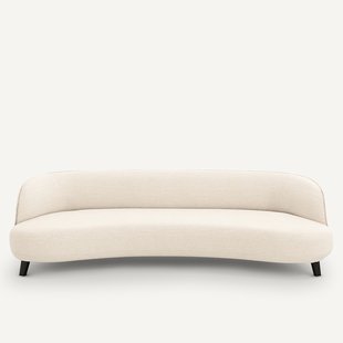 Bank, 5-zit, in gerecycled stof, Rosebury