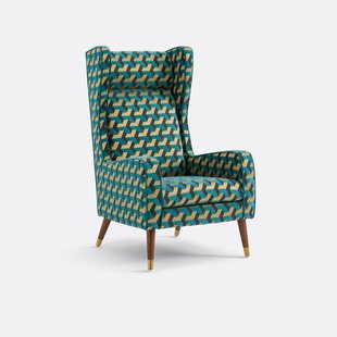 Fauteuil XXL in fluweel, (Y)